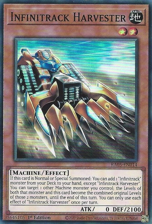 Infinitrack Harvester (RA05-EN014) (Rarity Collection 5)