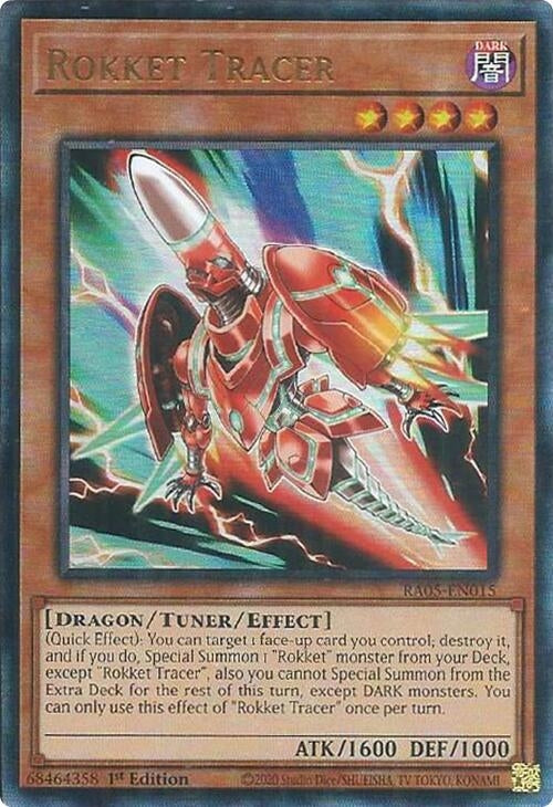 Rokket Tracer (Ultimate Rare) (RA05-EN015) (Rarity Collection 5)