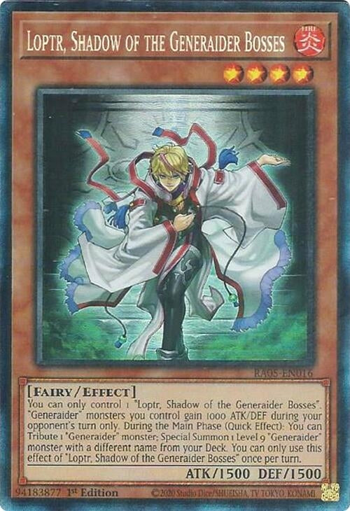 Loptr, Shadow of the Generaider Bosses (Collector's Rare) (RA05-EN016) (Rarity Collection 5)