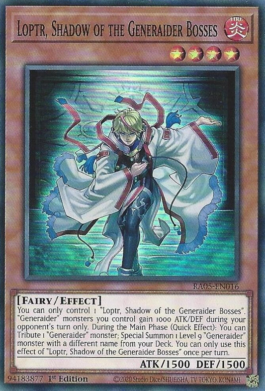 Loptr, Shadow of the Generaider Bosses (RA05-EN016) (Rarity Collection 5)