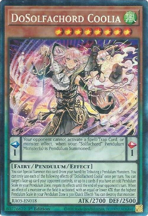 DoSolfachord Coolia (Collector's Rare) (RA05-EN018) (Rarity Collection 5)