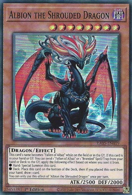 Albion the Shrouded Dragon (RA05-EN019) (Rarity Collection 5)