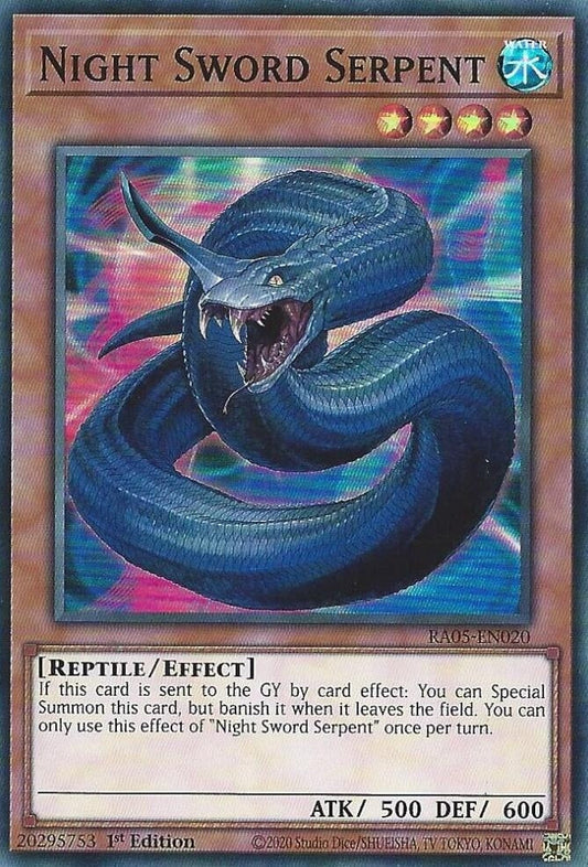 Night Sword Serpent (RA05-EN020) (Rarity Collection 5)