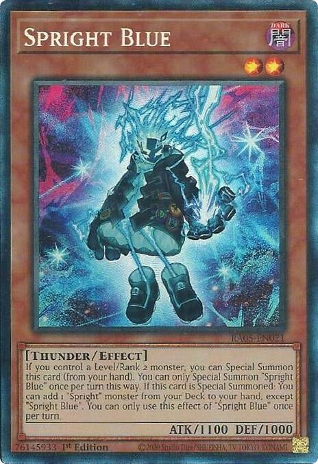 Spright Blue (Collector's Rare) (RA05-EN021) (Rarity Collection 5)