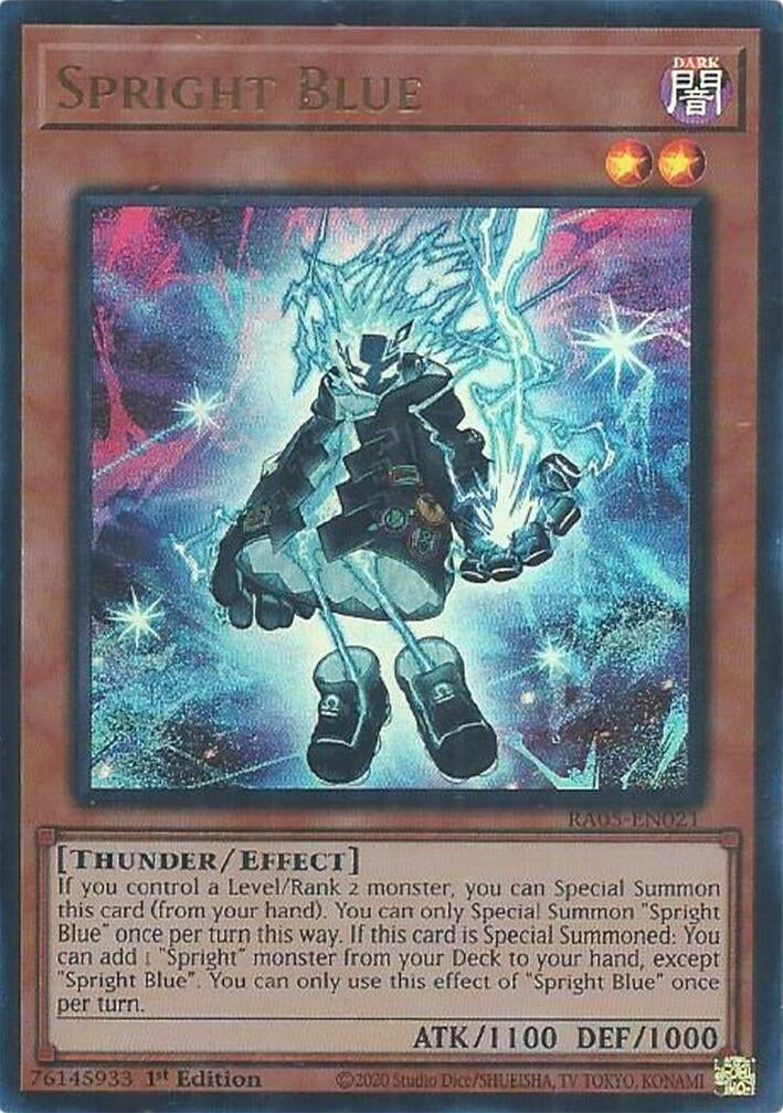 Spright Blue (Ultra Rare) (RA05-EN021) (Rarity Collection 5)