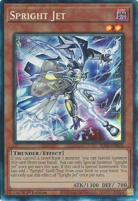 Spright Jet (Collector's Rare) (RA05-EN022) (Rarity Collection 5)