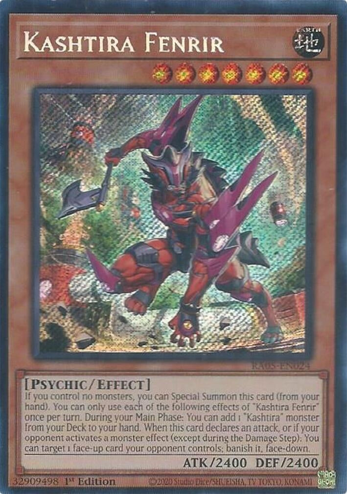 Kashtira Fenrir (Secret Rare) (RA05-EN024) (Rarity Collection 5)