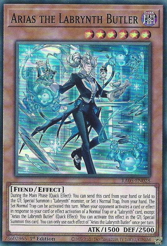 Arias the Labrynth Butler (RA05-EN028) (Rarity Collection 5)