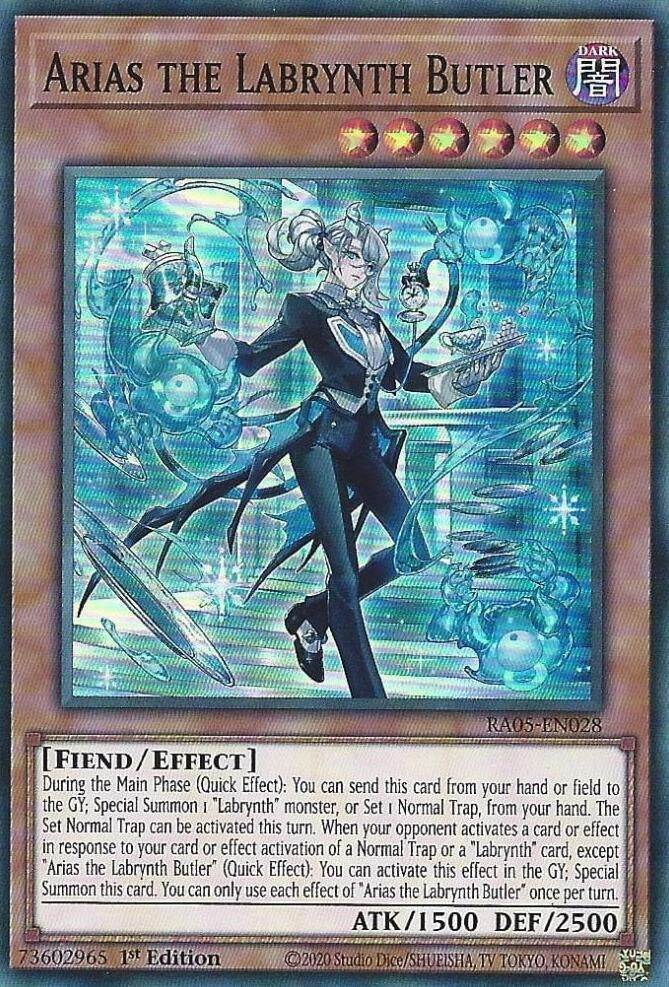 Arias the Labrynth Butler (RA05-EN028) (Rarity Collection 5)