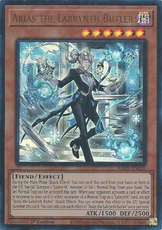 Arias the Labrynth Butler (Ultra Rare) (RA05-EN028) (Rarity Collection 5)
