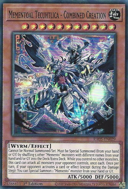 Mementoal Tecuhtlica - Combined Creation (RA05-EN029) (Rarity Collection 5)