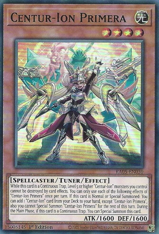 Centur-Ion Primera (RA05-EN030) (Rarity Collection 5)