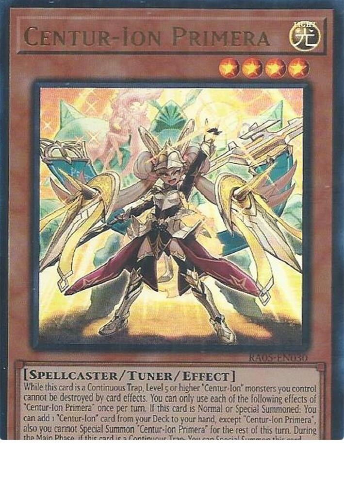 Centur-Ion Primera (Ultra Rare) (RA05-EN030) (Rarity Collection 5)