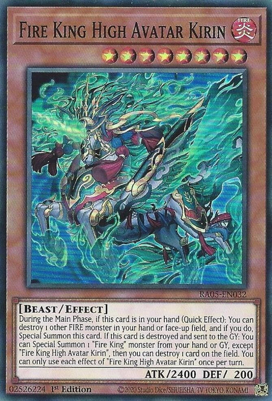 Fire King High Avatar Kirin (RA05-EN032) (Rarity Collection 5)