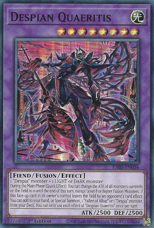 Despian Quaeritis (RA05-EN036) (Rarity Collection 5)
