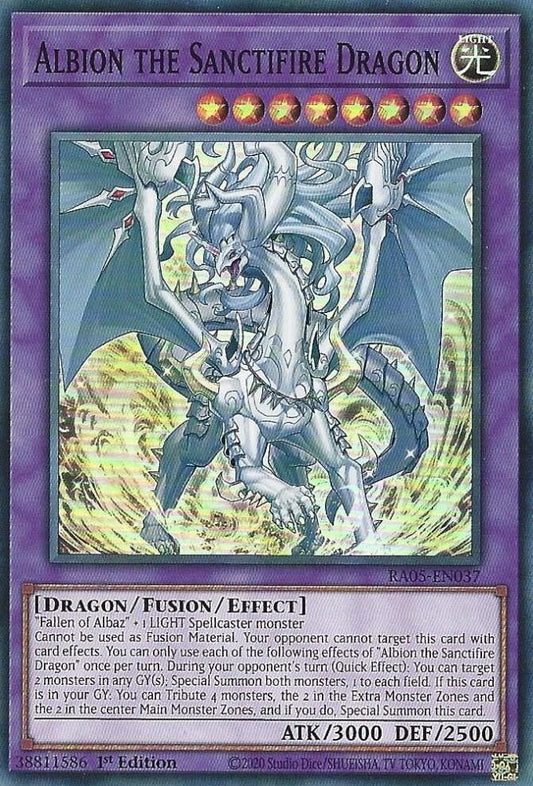 Albion the Sanctifire Dragon (RA05-EN037) (Rarity Collection 5)