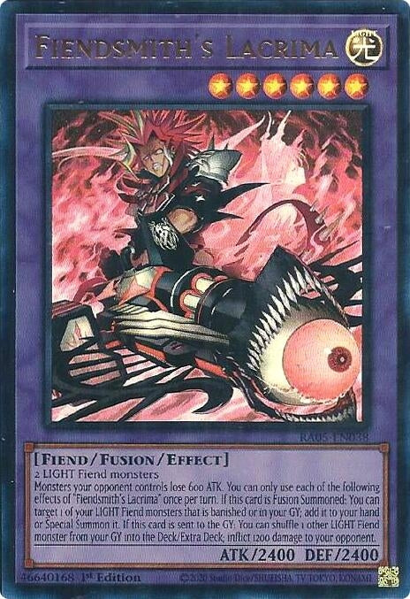 Fiendsmith's Lacrima (Ultra Rare) (RA05-EN038) (Rarity Collection 5)