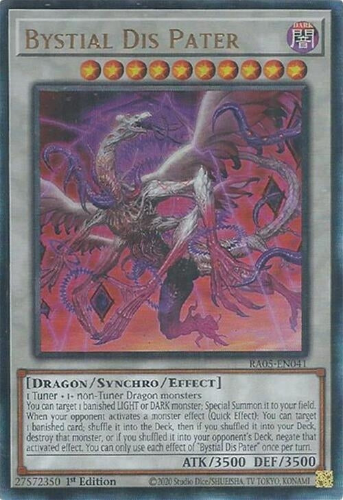Bystial Dis Pater (Ultimate Rare) (RA05-EN041) (Rarity Collection 5)