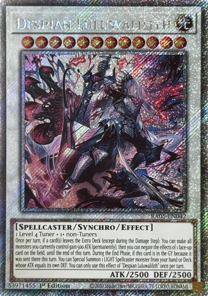 Image for Despian Luluwalilith (Platinum Secret Rare) (RA05-EN042) (Rarity Collection 5) - YuGiOh