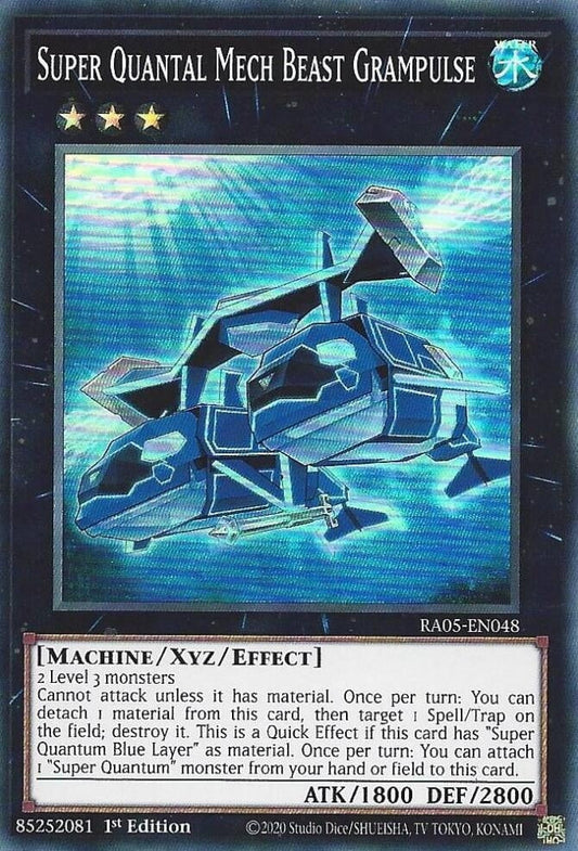 Super Quantal Mech Beast Grampulse (RA05-EN048) (Rarity Collection 5)