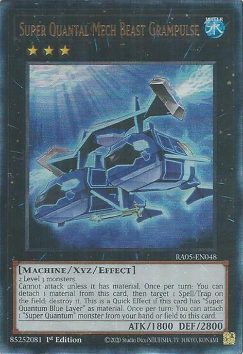 Image for Super Quantal Mech Beast Grampulse (Ultimate Rare) (RA05-EN048) (Rarity Collection 5) - YuGiOh