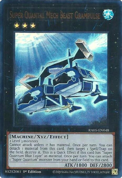 Super Quantal Mech Beast Grampulse (Ultra Rare) (RA05-EN048) (Rarity Collection 5)