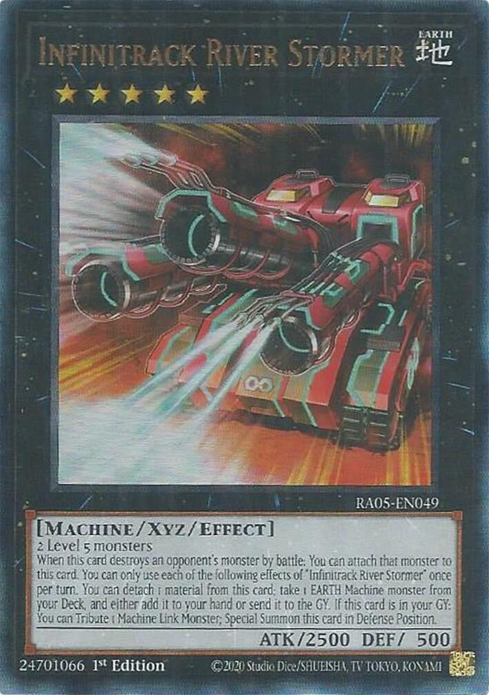 Infinitrack River Stormer (Ultimate Rare) (RA05-EN049) (Rarity Collection 5)