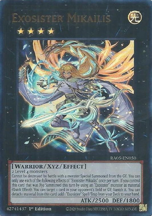 Exosister Mikailis (Ultra Rare) (RA05-EN050) (Rarity Collection 5)