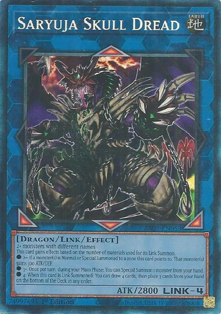 Saryuja Skull Dread (Collector's Rare) (RA05-EN053) (Rarity Collection 5)