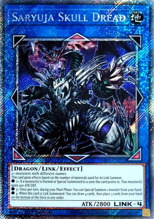 Saryuja Skull Dread (Platinum Secret Rare) (RA05-EN053) (Rarity Collection 5)