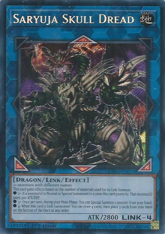 Saryuja Skull Dread (Secret Rare) (RA05-EN053) (Rarity Collection 5)