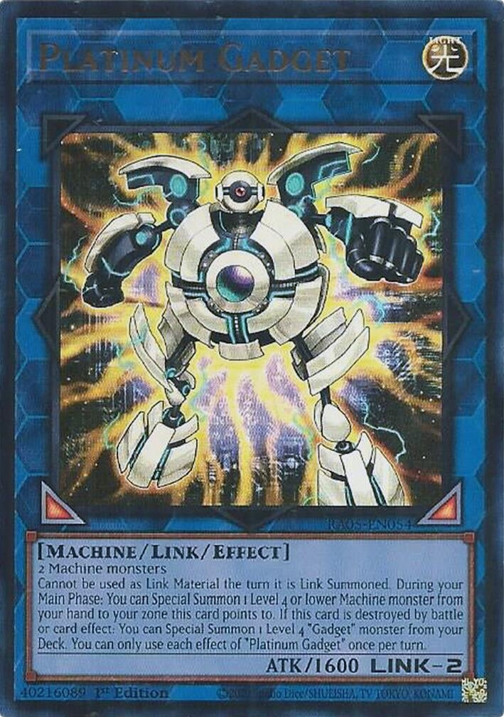 Platinum Gadget (Ultra Rare) (RA05-EN054) (Rarity Collection 5)