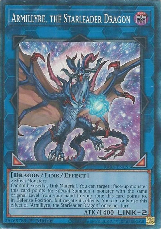 Armillyre, the Starleader Dragon (Collector's Rare) (RA05-EN055) (Rarity Collection 5)