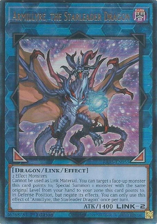 Armillyre, the Starleader Dragon (Ultimate Rare) (RA05-EN055) (Rarity Collection 5)