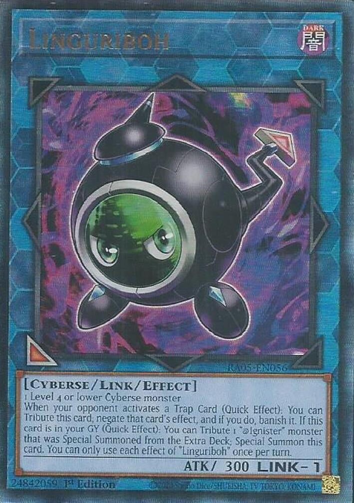 Linguriboh (Ultimate Rare) (RA05-EN056) (Rarity Collection 5)