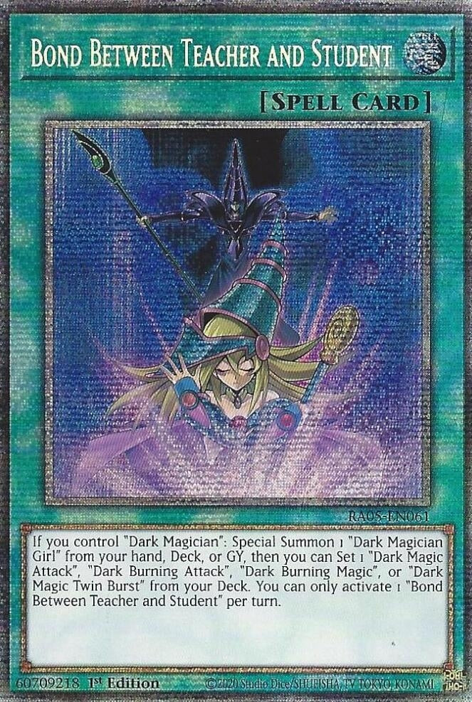 Bond Between Teacher and Student (RA05-EN061) (Rarity Collection 5)