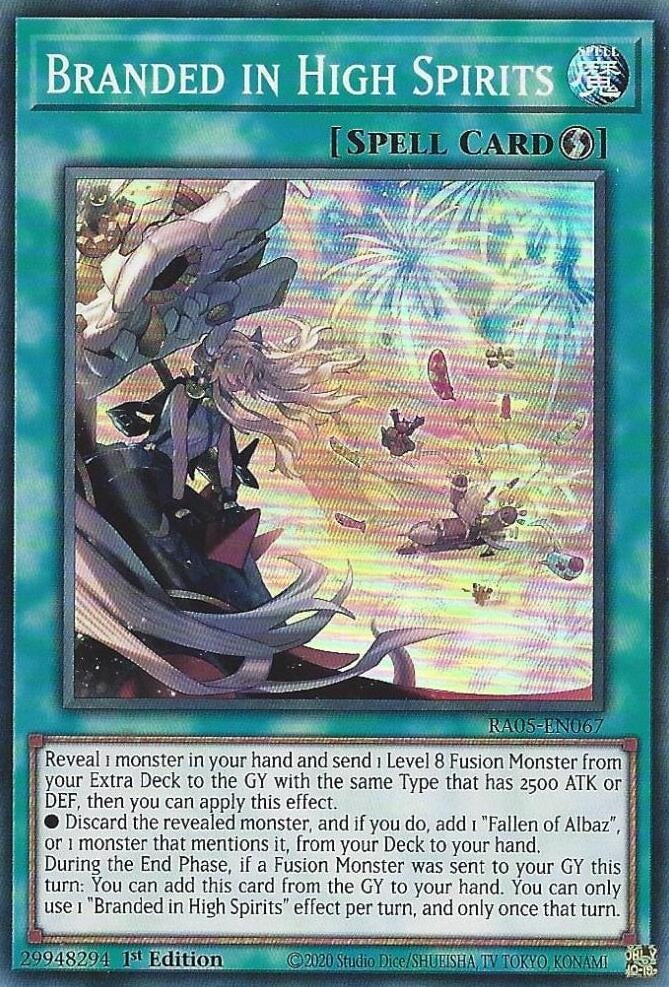 Branded in High Spirits (RA05-EN067) (Rarity Collection 5)