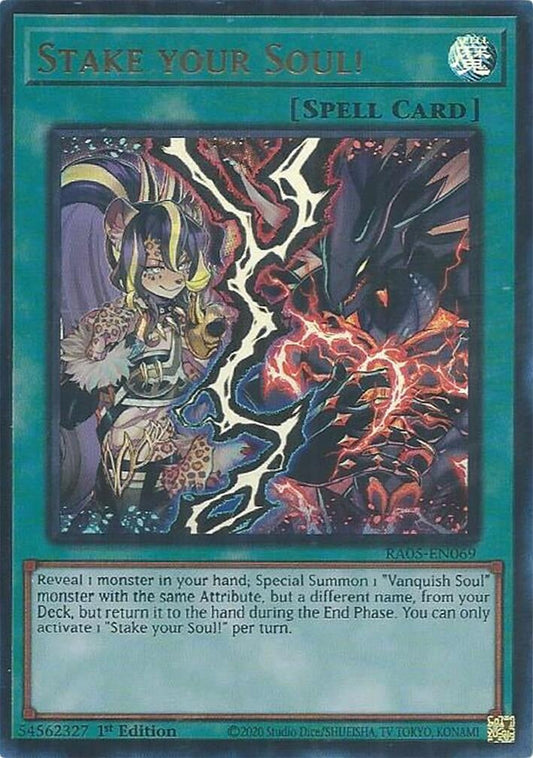Stake your Soul! (Ultra Rare) (RA05-EN069) (Rarity Collection 5)