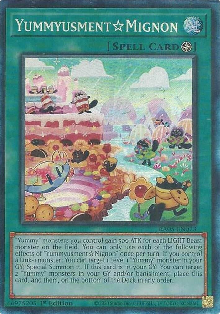 YummyusmentAcroquey (Collector's Rare) (RA05-EN073) (Rarity Collection 5)