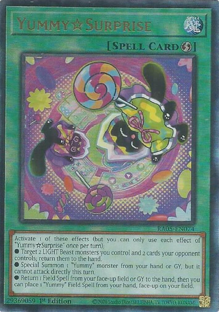 YummySurprise (Ultimate Rare) (RA05-EN074) (Rarity Collection 5)