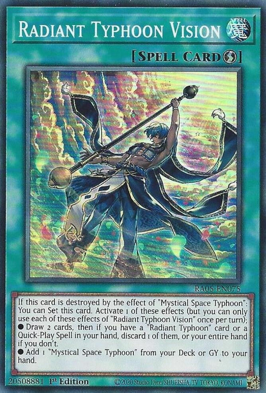 Radiant Typhoon Vision (RA05-EN075) (Rarity Collection 5)