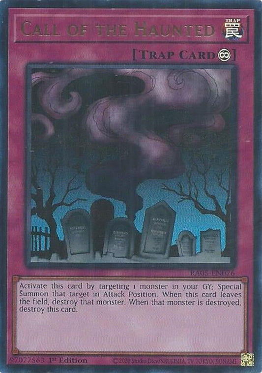 Call of the Haunted (Ultra Rare) (RA05-EN076) (Rarity Collection 5)