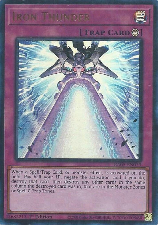 Iron Thunder (Ultra Rare) (RA05-EN079) (Rarity Collection 5)