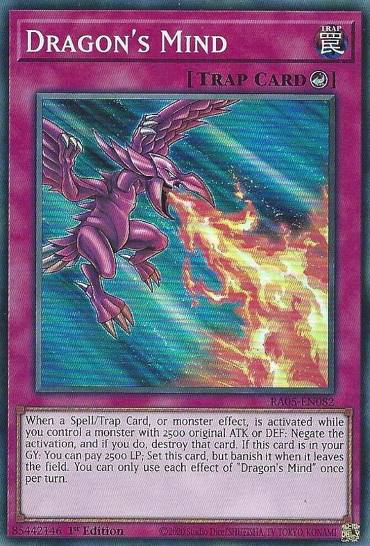 Dragon's Mind (RA05-EN082) (Rarity Collection 5)