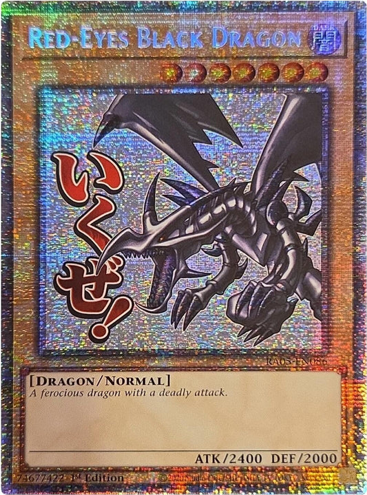 Red-Eyes Black Dragon (Starlight Rare) (RA05-EN086) (Rarity Collection 5)