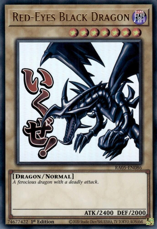 Red-Eyes Black Dragon (RA05-EN086) (Rarity Collection 5)