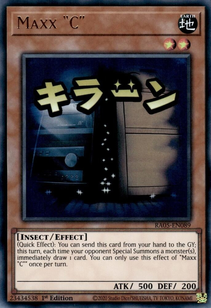 Maxx "C" (RA05-EN089) (Rarity Collection 5)