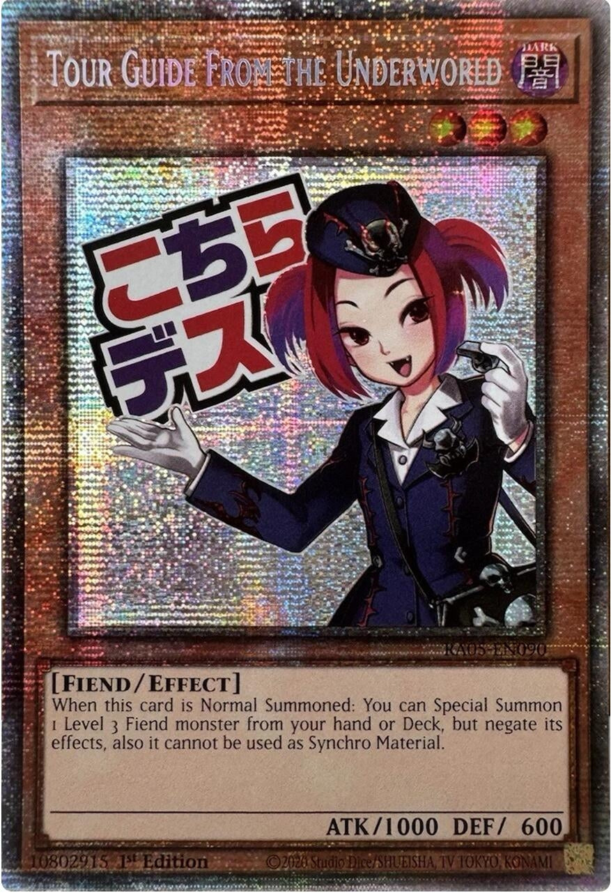 Tour Guide From the Underworld (Starlight Rare) (RA05-EN090) (Rarity Collection 5)