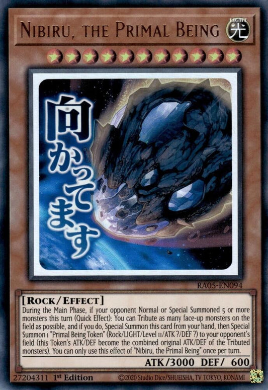 Nibiru, the Primal Being (RA05-EN094) (Rarity Collection 5)