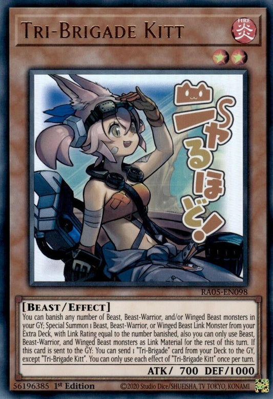 Tri-Brigade Kitt (RA05-EN098) (Rarity Collection 5)